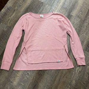 Girls A&F Waffle Knit long sleeve
